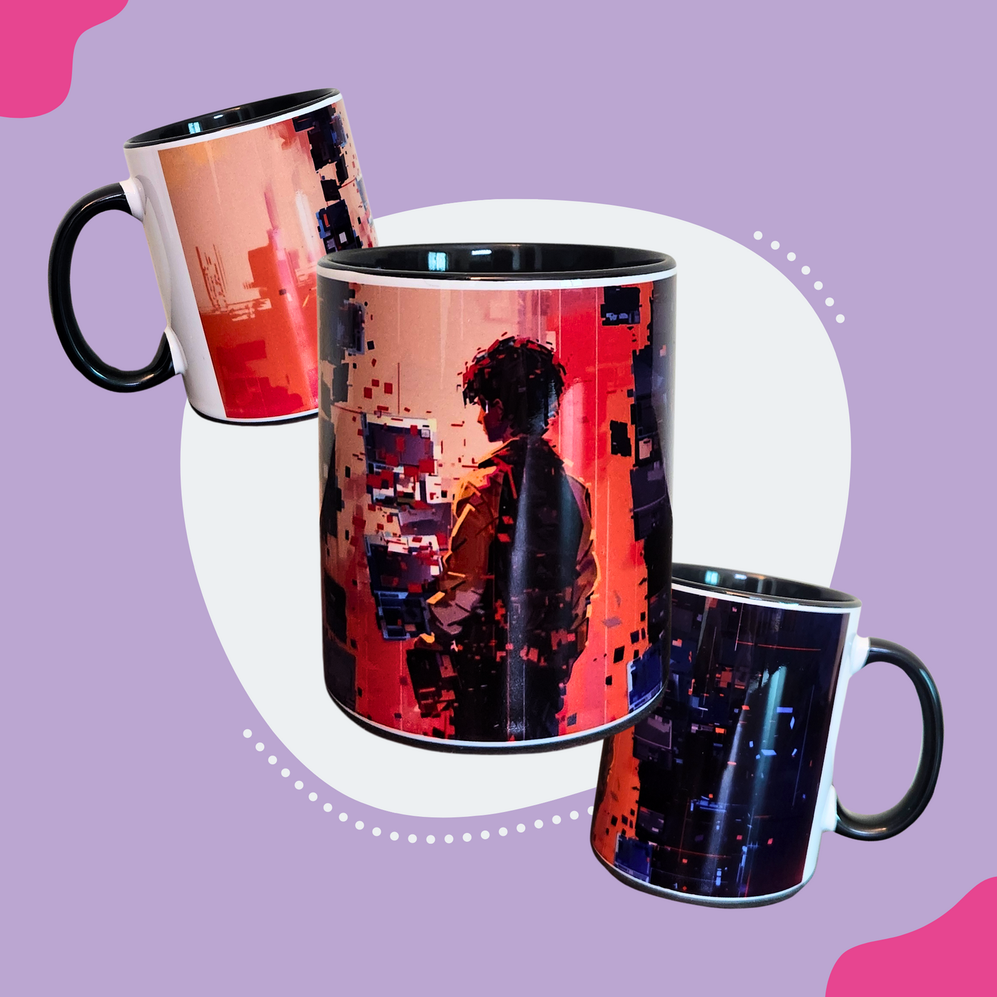 Digital Dreamscape Ceramic Mug