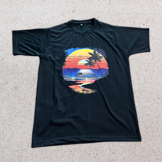 Glitchy Beach T-Shirt