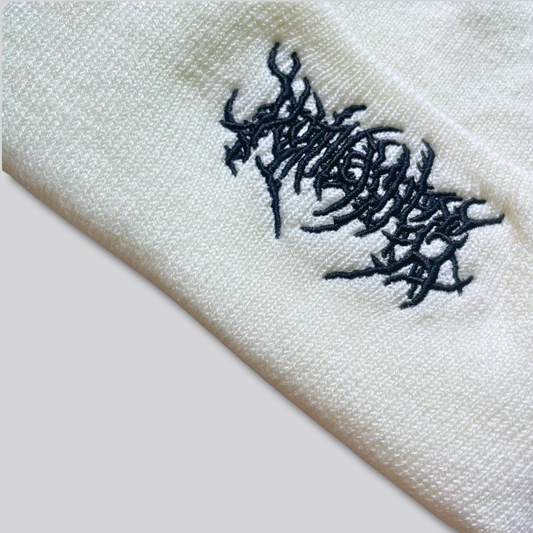 White Street-Style Beanie