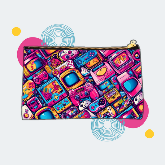 Retro Tech Zippy Pouch