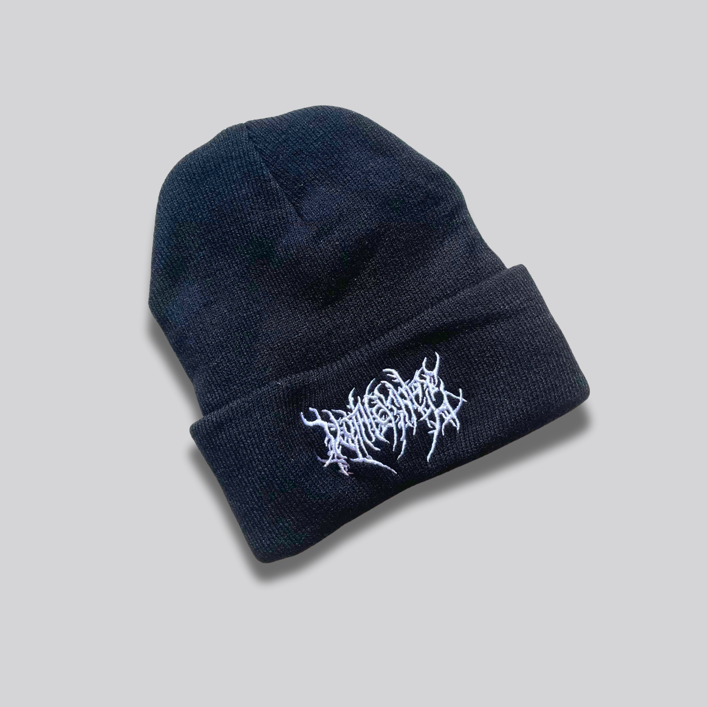 Black Street-Style Beanie