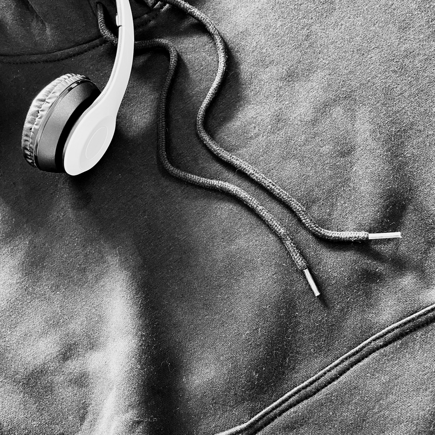 Black Pullover Hoodie