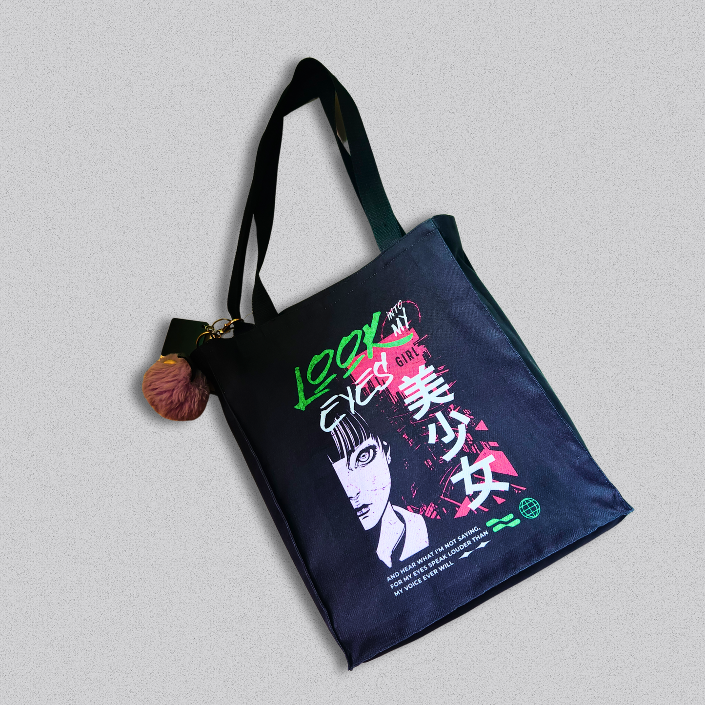 Manga Style Tote Bag
