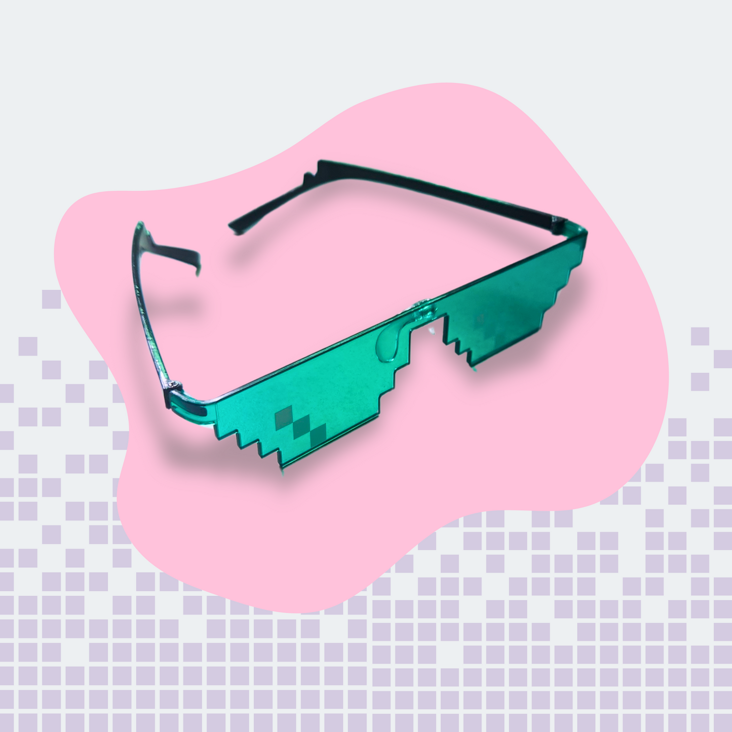 Pixel Art Shades - Blue