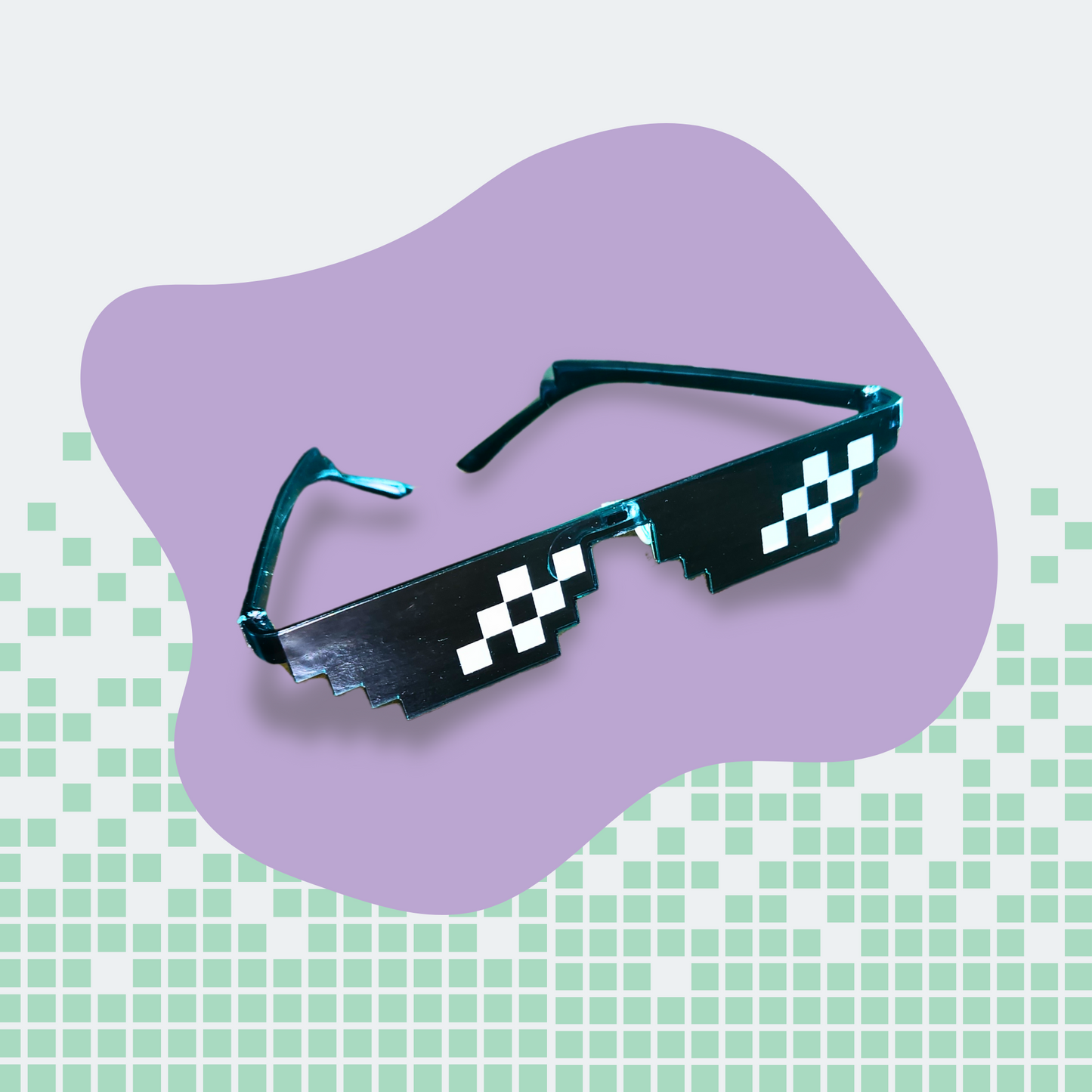 Pixel Art Shades - Black